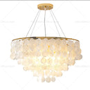 Axyaa Nordic Shell Chandelier: Modern, Creative, and Luxurious Lighting Lamps