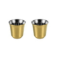Axyaa Double Wall Espresso Tumbler Glasses Set
