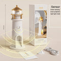 Axyaa Moon Projector Tower with Bluetooth Music Player and Motion Sensing