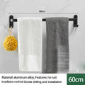 Axyaa Wall-mounted Triple-layer Towel Holder for Bathroom Storage