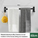 Axyaa Wall-mounted Triple-layer Towel Holder for Bathroom Storage