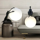 Axyaa Humanoid LED Table Lamp, Modern Floor Lighting for Bedroom and Living Room