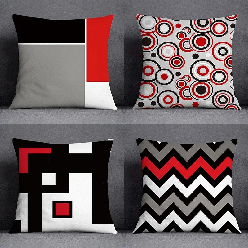 Axyaa Geometric Pattern Pillowcase for Stylish Home Decor