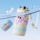 Axyaa Kids Insulated Straw Cup - Stainless Steel Vacuum Flask with Handle