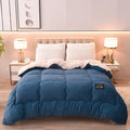 Axyaa Winter Fleece Quilt: Soft & Cozy Single Student Bedding