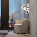 Axyaa Ginkgo Flower LED Floor Lamp - Nordic Creative Modern Home Decor