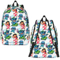 Axyaa Kids Backpack: Stitch Pink Angel School Daypack for Students.