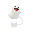 Axyaa Ghost Silicone Straw Topper 10mm for Stanley Glass Cup 30&40oz Tumbler