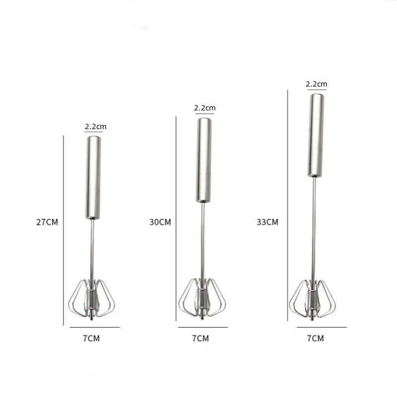Axyaa Stainless Steel Egg Beater Hand Mixer - Kitchen Accessories by Axyaa