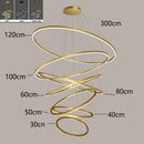 Axyaa Ele Hall Dining Staircase Indoor Ceiling Lights Chandelier