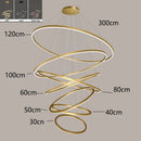 Axyaa Hall, Dining, Staircase Chandelier - Indoor Ceiling Lights & Lighting Fixtures