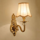 Axyaa Fabric Wall Lamp for Bedroom Living Room Study Reading