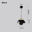 Axyaa Flower Bud LED Pendant Light - Modern Nordic Danish Design