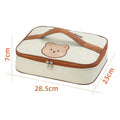 Axyaa Stainless Steel Microwavable Bento Lunch Box with Insulated Bag