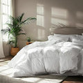 Axyaa Queen Size Cotton Comforter - Hypoallergenic Hotel Luxury Bedding