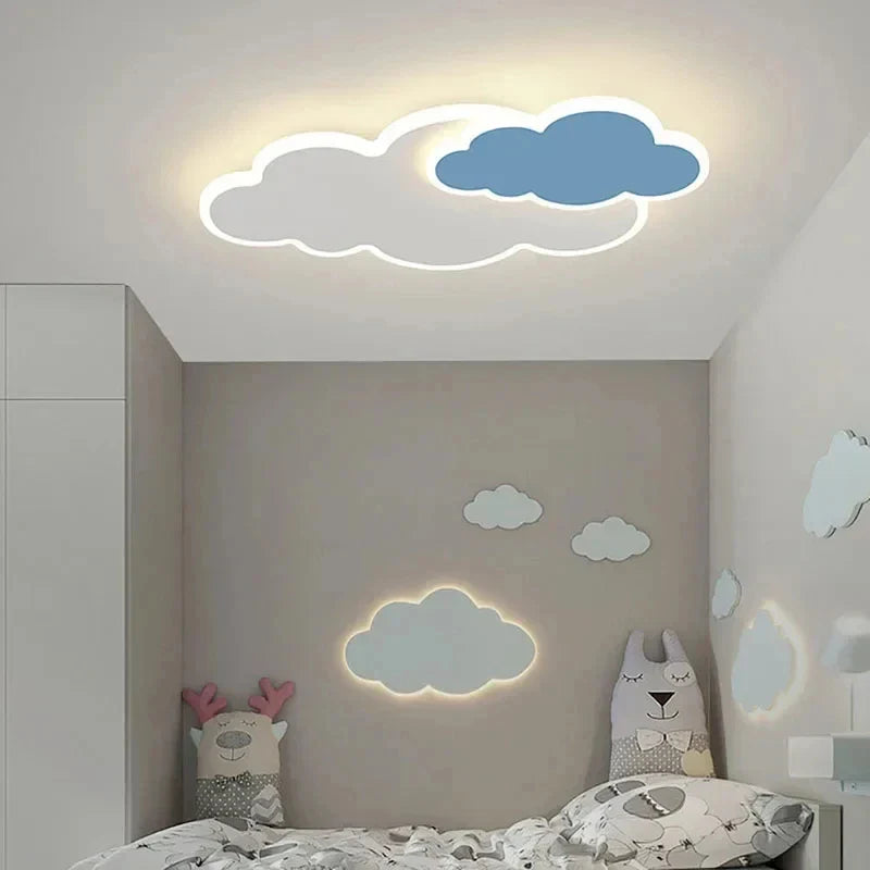 Axyaa Cloud Ceiling Light for Girl's Room - Modern Design, Original Decor Fixture