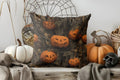 Axyaa Halloween Ghosts & Leaves Pattern Pillow Cover for Sofa Bedroom Car