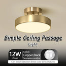 Axyaa Circular Cloakroom Lights, Luxury Balcony Ceiling Lights