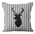 Axyaa Christmas Plaid Pillow Cover Set