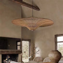 Axyaa Handmade Rattan Pendant Light for Dining Room, Living Room, Bedroom, Hotel Lobby