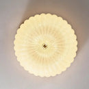 Axyaa Crystal Sand LED Ceiling Light for Home, Modern Acrylic Lampshade, Bright Room Lighting