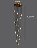 Axyaa Modern LED Pendant Chandelier for Living Room and Dining Room Lighting