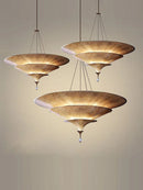 Axyaa Wabi Sabi Chandelier Pendant Light for Home Staircase Decor