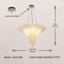 Axyaa Luxury Crystal Ceiling Chandelier for Elegant Interior Decor
