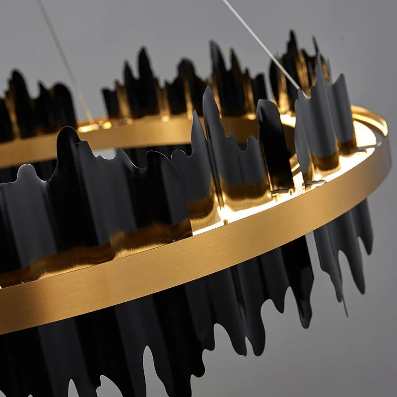 Axyaa Luxury LED Chandelier for Living Room, Dining Room, Bedroom