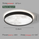 Axyaa Ultra-Thin Round LED Ceiling Lamp: Nordic Modern Minimalist Bedroom Aisle Corridor Balcony Lighting