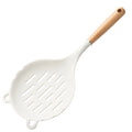 Axyaa Silicone Non-Stick Colander Spoon Strainer Skimmer Mesh Oil Filter Kitchen Tool