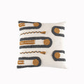 Axyaa Morocco Tufted Nordic Pillow Case Set - Boho Cotton Cushion Covers for Home Decor