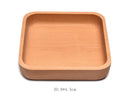 Axyaa Wooden Fruit Salad Bowl Plate | Retro Tableware Tea Tray Dessert Snack Plate