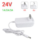 Axyaa Power Supply Adapter 12V 1A 2A 3A Charger EU US Plug 5.5mm 2.1-2.5mm