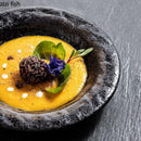 Axyaa Retro Ceramic Dinner Soup Pasta Salad Dessert Snack Plates Molecular Cuisine Tableware
