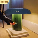 Axyaa Mushroom-Shaped Wrought Iron Table Lamp for Stylish Indoor LED Lighting