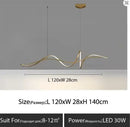 Axyaa Minimalist LED Pendant Lights for Dining Room, Restaurant, and Living Room
