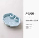 Axyaa Ceramic Fruit Plate Set, Heart Dish, Candy, Dried Fruit Plate, Tea Plate
