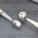 Axyaa Melon Spoon and Carving Knife Set for DIY Fruit Platter and Ice Cream Scoop