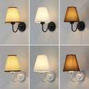 Axyaa LED Fabric Wall Lampshade for Indoor Bedroom and Living Room Lighting