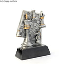 Axya Chess Trophy Resin Ornament Sculpture Home Decor Figurine Statue Display