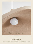 Axyaa Wabi Sabi Pendant Light: Modern Retro Chandelier for Living Room, Bar Counter.