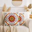 Axyaa Boho Geometric Cotton Cushion Cover - Ethnic-Inspired Home Decor