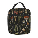 Axyaa Magic Leaf Fern Lunch Bag | Insulated Thermal Portable Cooler Tote