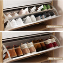 Axyaa Shoe Cabinet Storage with Drawers & Metal Legs