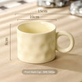 Axyaa Elegant Ceramic Mug Set - Stylish & Functional Coffee Cup in Light Luxury Style