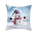 Snowman Pillow Cover Winter Home Decor Cushion Covers by Axyaa