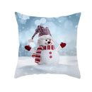 Snowman Pillow Cover Winter Home Decor Cushion Covers by Axyaa