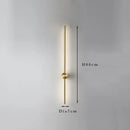 Axyaa Minimalist Long Line Wall Lamp for Modern Luxury Living Room & Hotel