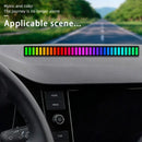Axyaa RGB LED Music Sound Control Strip Light for Bar Car Room TV Gaming